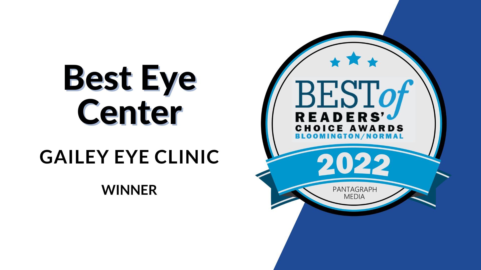 Best Eye Center - Winner